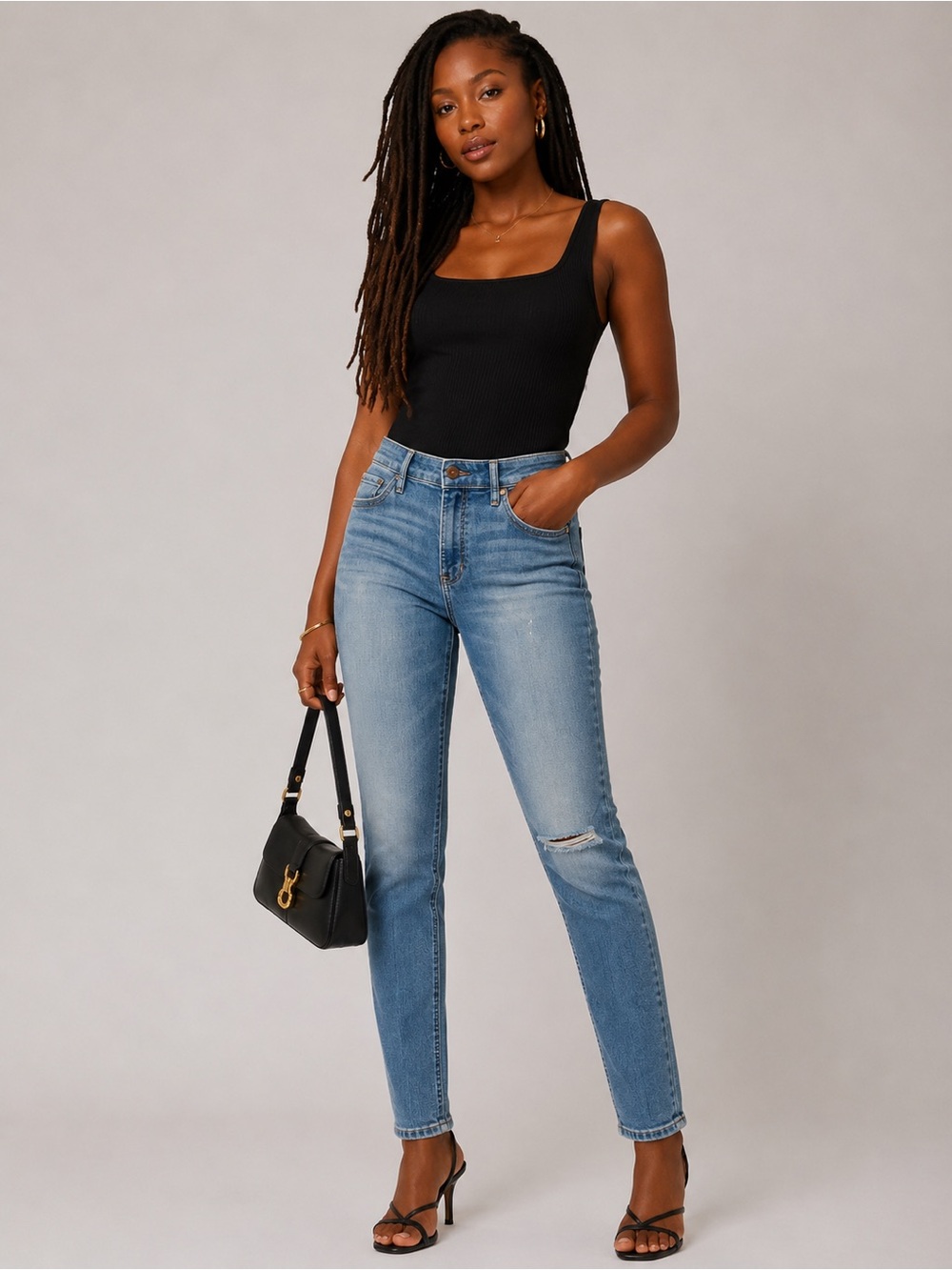 Hollister High Rise Super Skinny Women's Jeans Light Blue Size 7 Regular